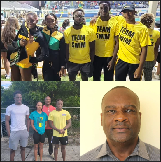 Kaizen Swim Jamaica team collage
